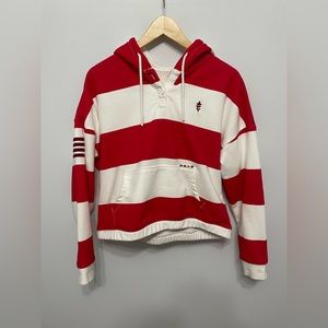 Hudson’s Bay Stripes Cropped Hoody